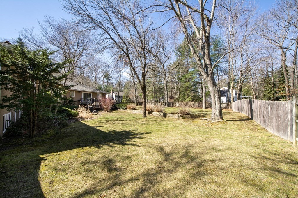12 Sentinel Road Hingham, MA 02043 - Photo 6 of 32 a view of yard with trees