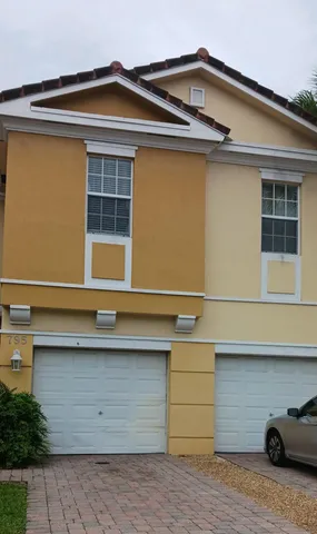 a front view of house