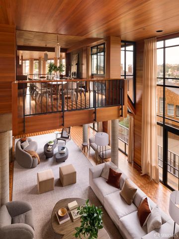 a bed sitting in a bedroom next to a balcony