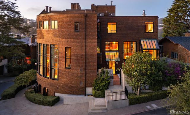 a view of a house with a window