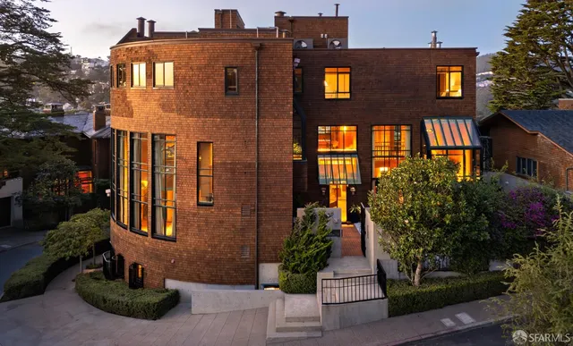a view of a house with a window