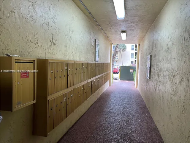 a car parked in front of a building