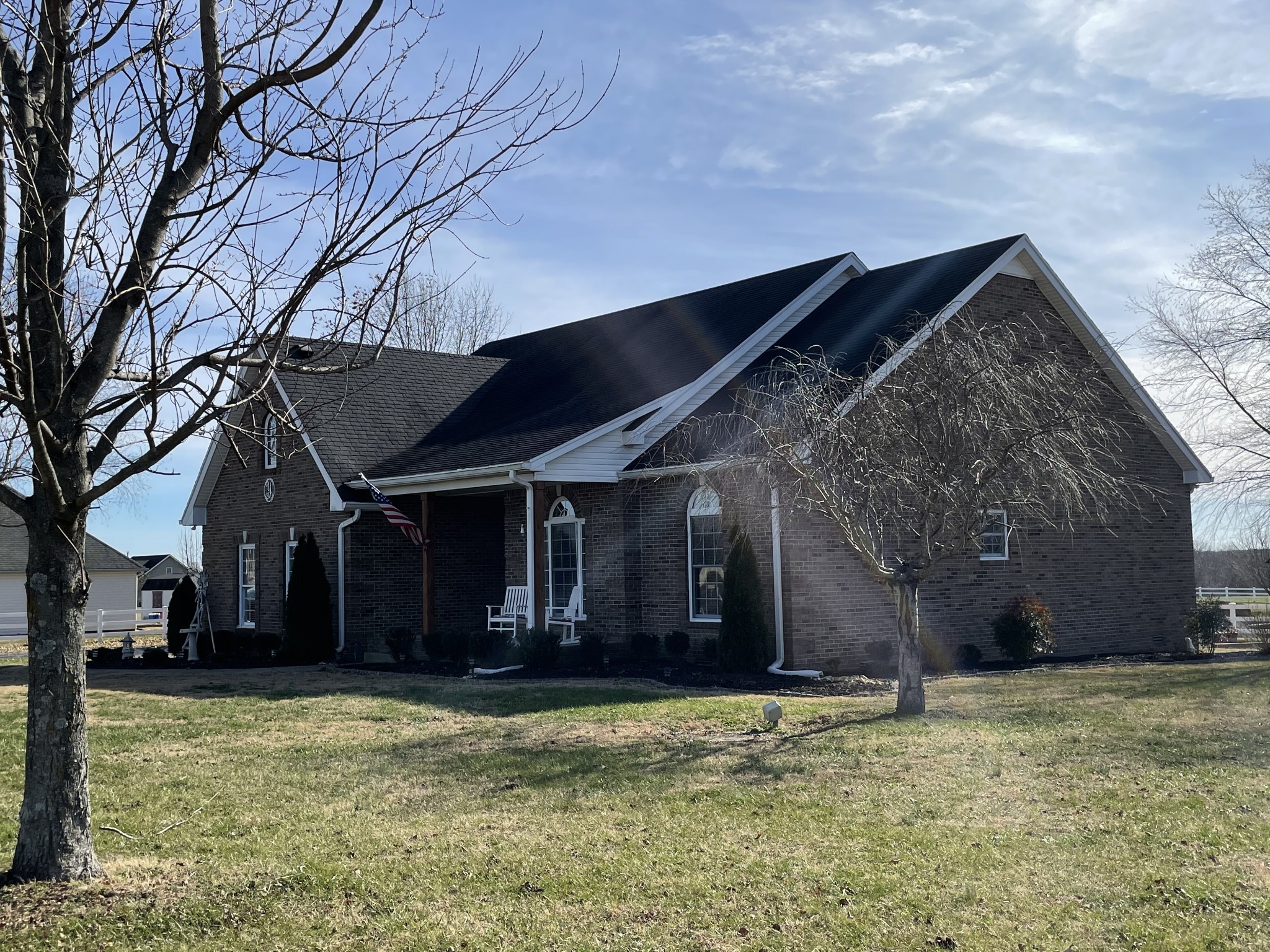 3387 Kinneys Road Cedar Hill, TN 37032 - Photo 2 of 43 a view of a house with a yard