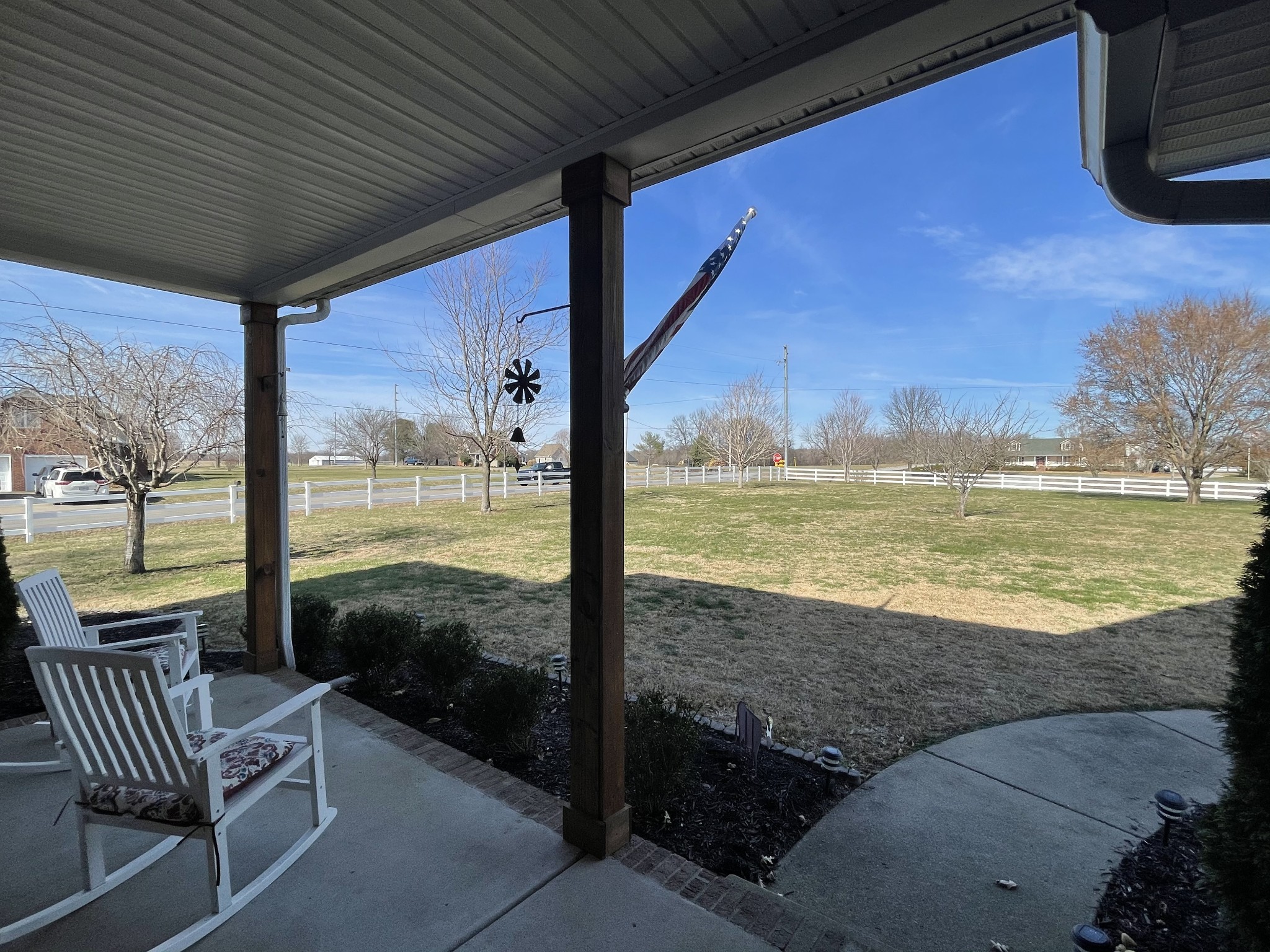 3387 Kinneys Road Cedar Hill, TN 37032 - Photo 8 of 43 a view of a ocean from a balcony