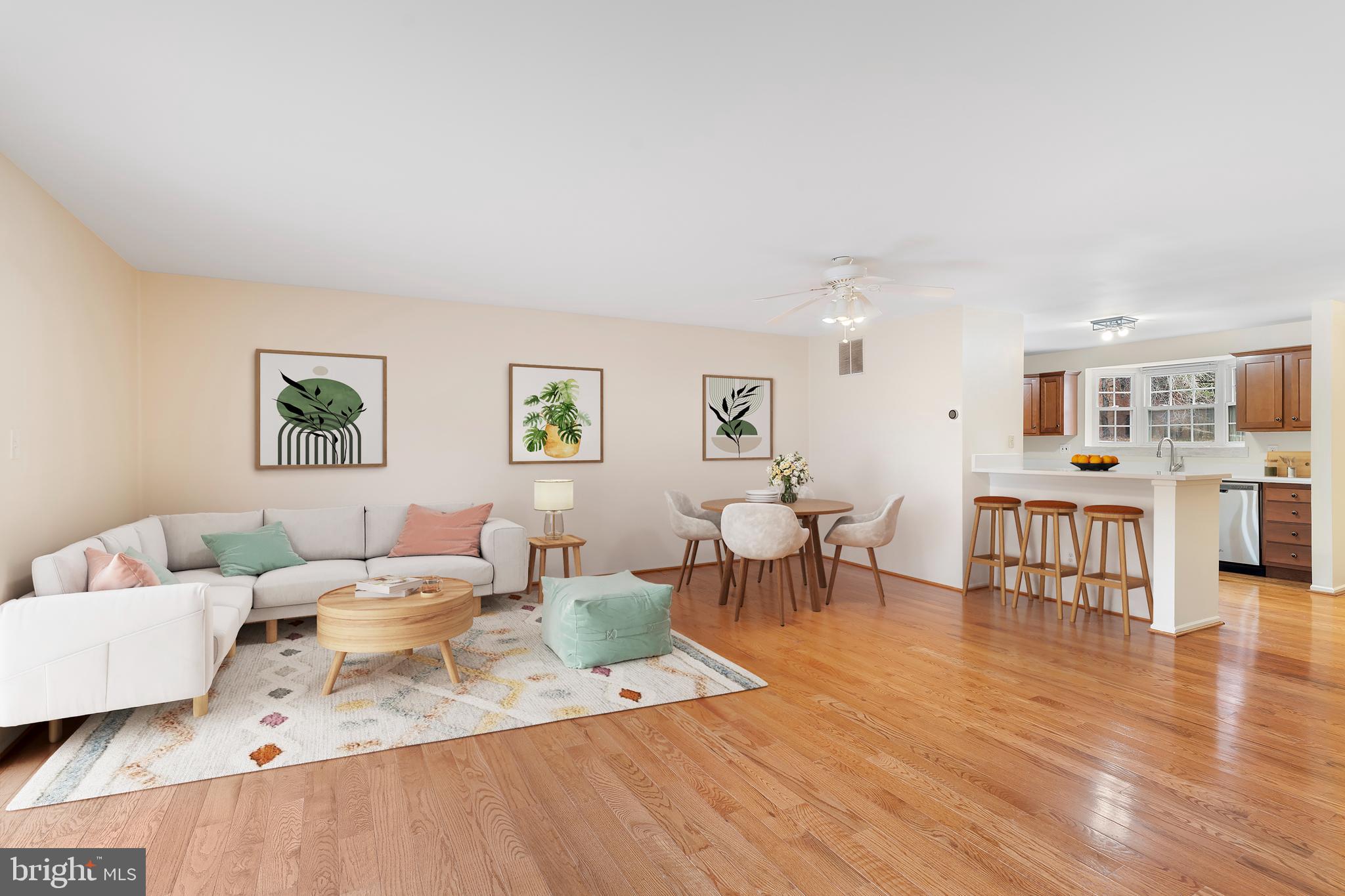 19 Spring Glen Court Cockeysville, MD 21030 - Photo 13 of 38 Envision your Living/Dining Area (virtual staging)