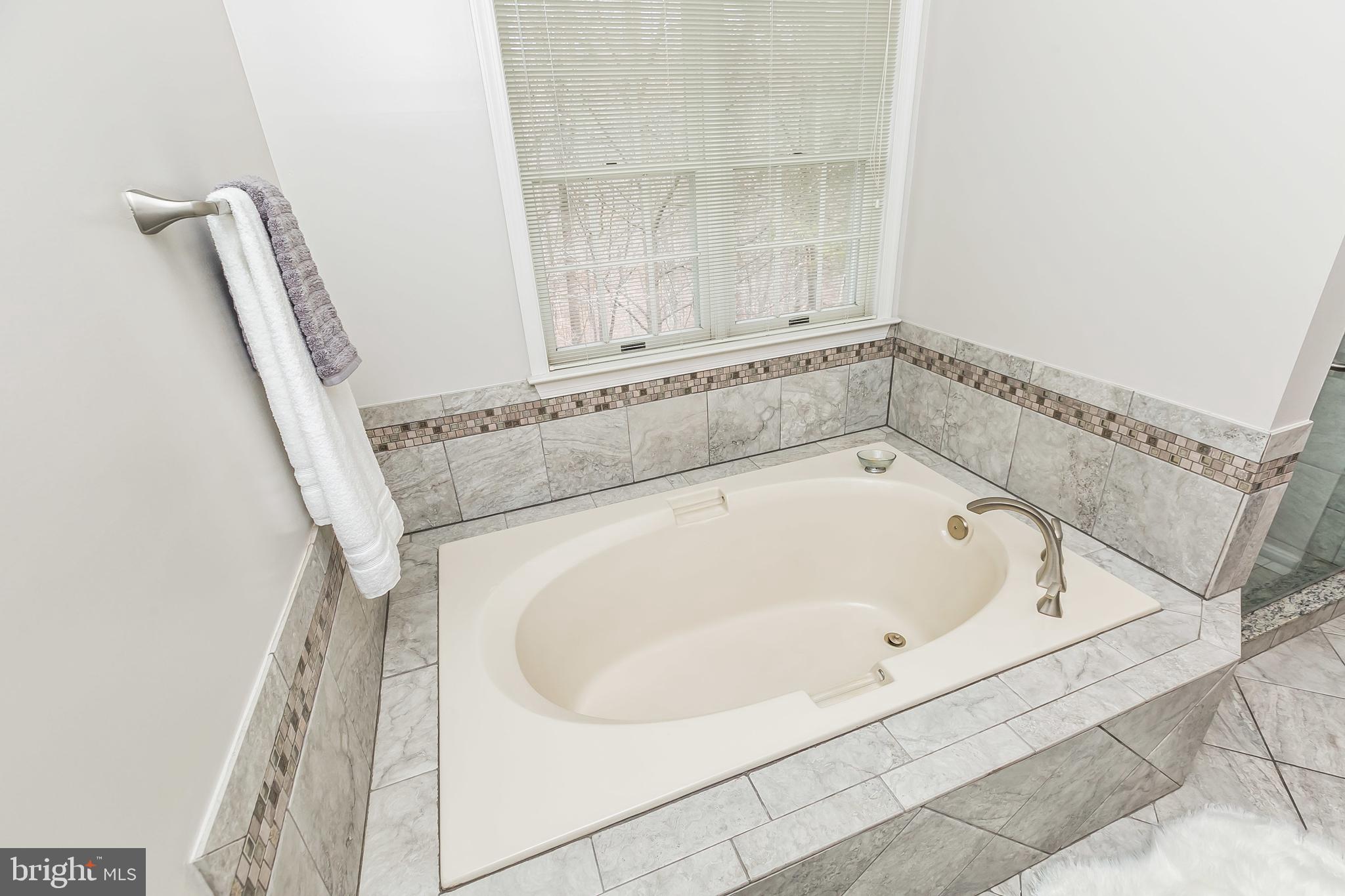 9307 Bellbeck Road Baltimore, MD 21234 - Photo 26 of 58 soaking tub with views of wooded back yard