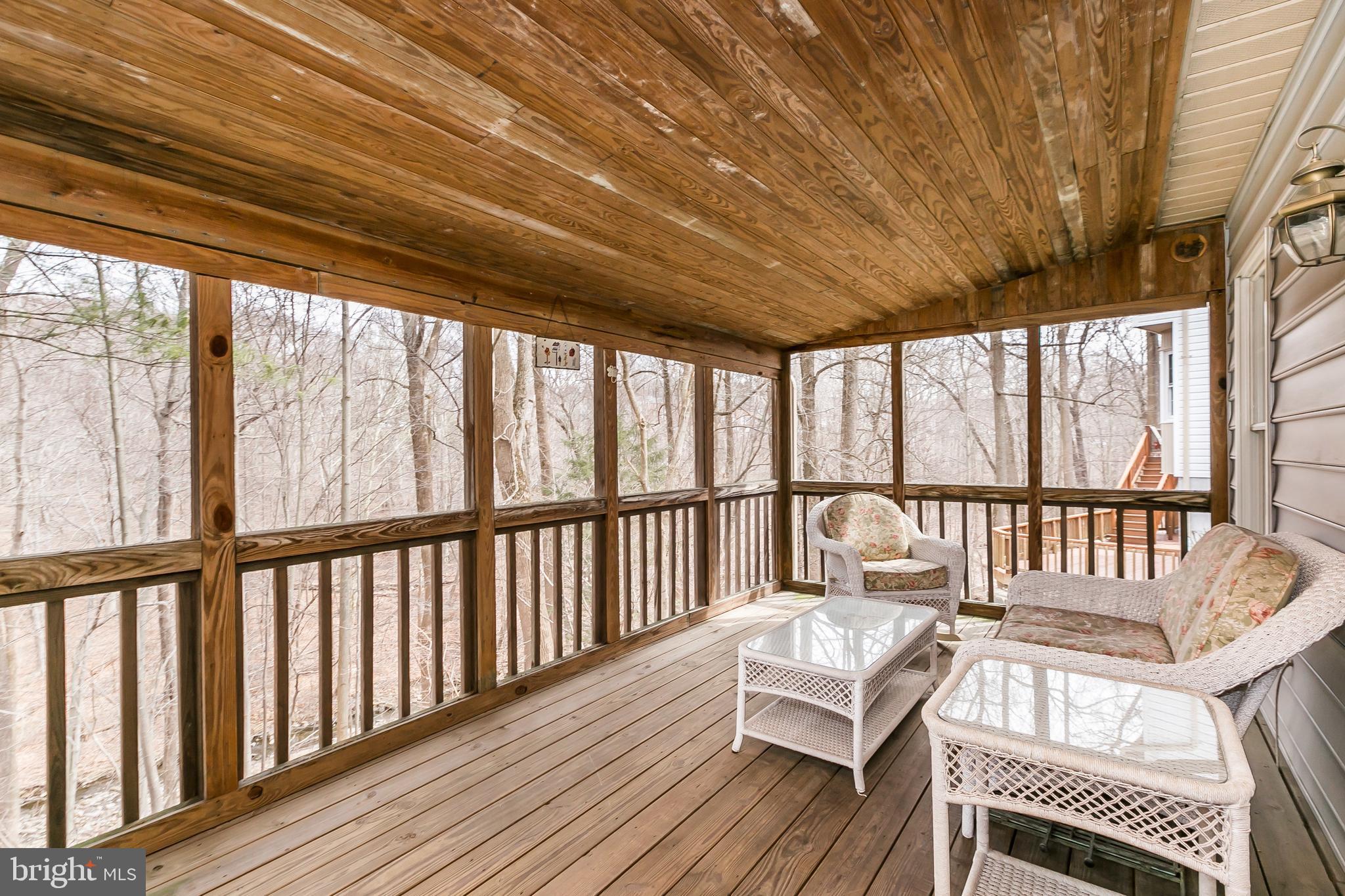 9307 Bellbeck Road Baltimore, MD 21234 - Photo 47 of 58 screened in porch off rear deck