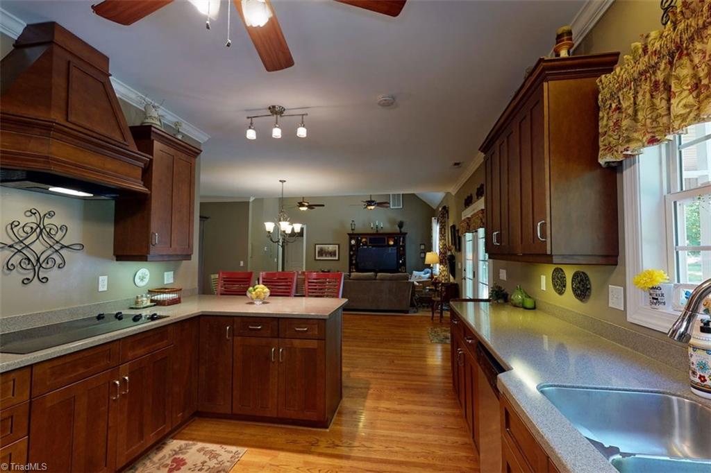 434 Rabbit Farm Trail Advance, NC 27006 - Photo 11 of 39 View from kitchen to Great Room