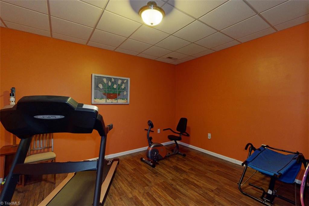 434 Rabbit Farm Trail Advance, NC 27006 - Photo 22 of 39 Basement exercise room.