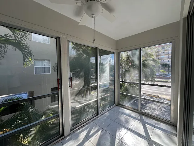 a view of an entryway