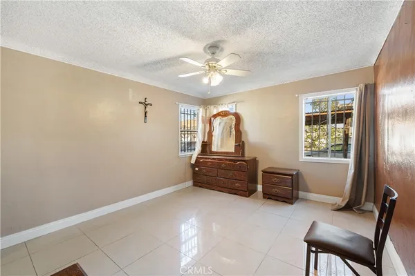 a room with furniture