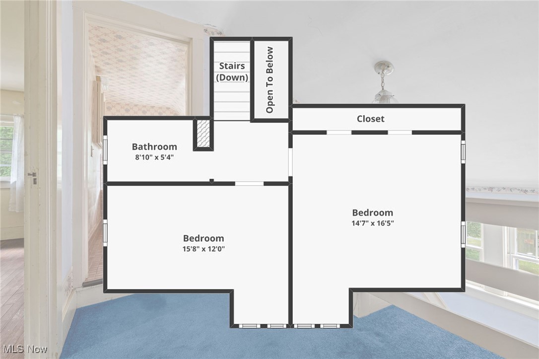 1271 Circle Drive Akron, OH 44310 - Photo 43 of 45 Floor Plan for Third Floor