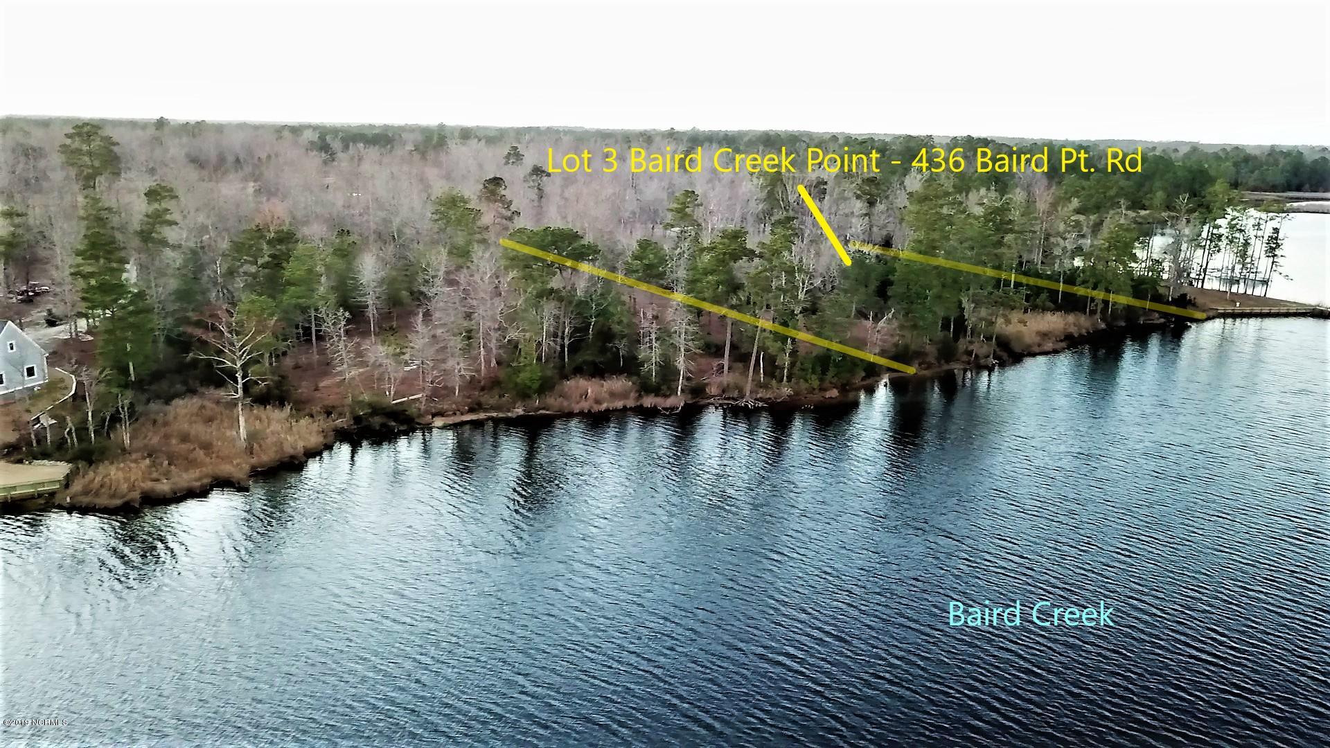 436 Baird Point Road Grantsboro, NC 28529 - Photo 1 of 22 2.2 Acre Waterfront Lot