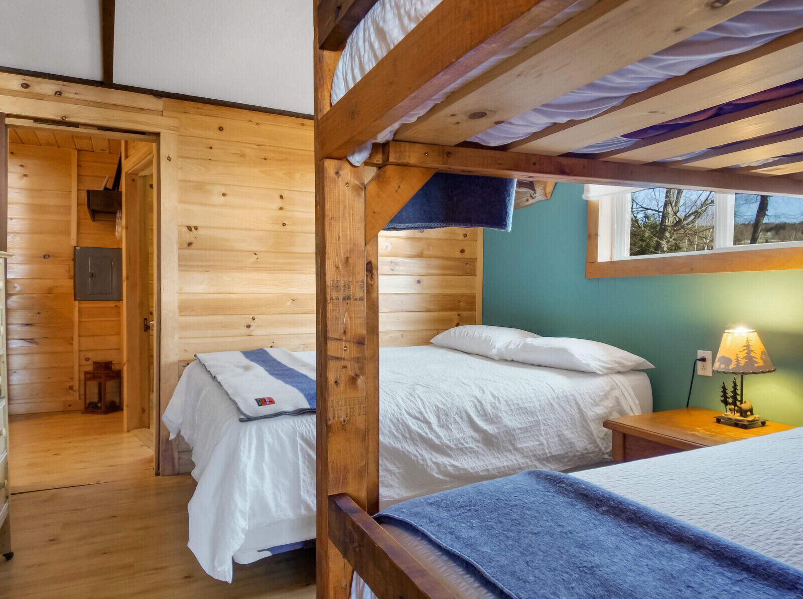 5 Lyons Lane, Unit SM Rangeley, ME 04970 - Photo 30 of 47 Bedroom 2