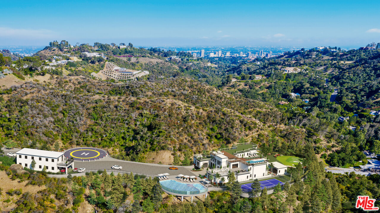 1951 Bel Air Road Los Angeles, CA 90077 - Photo 1 of 9 an aerial view of multiple house