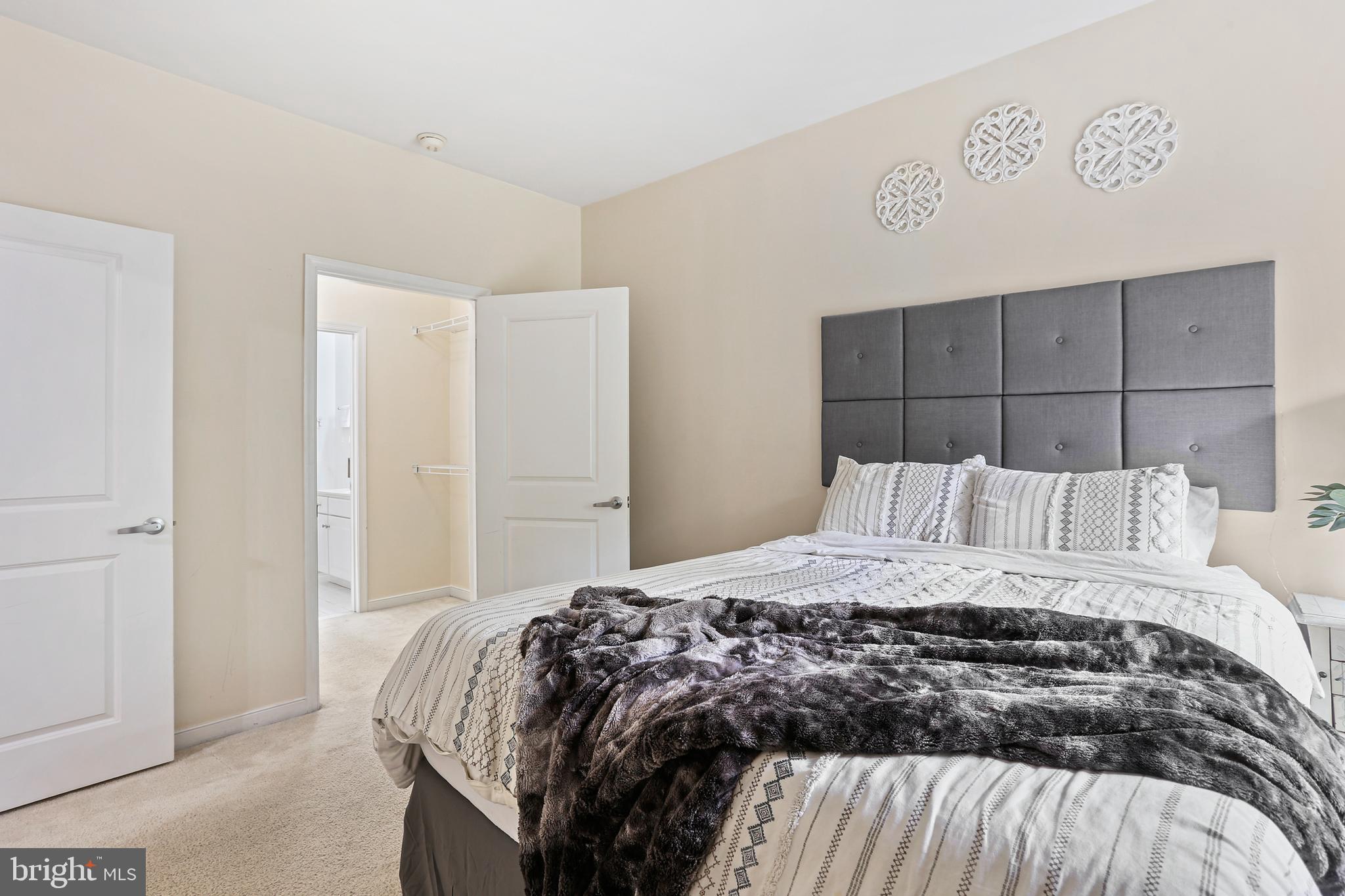 8045 Newell Street, Unit 223 Silver Spring, MD 20910 - Photo 13 of 25 Primary Bedroom with Walk-In Closet