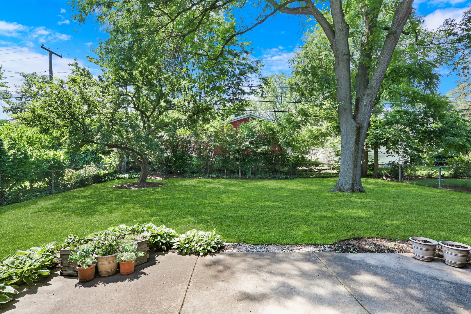 219 East Rockland Road Libertyville, IL 60048 - Photo 23 of 23 a view of backyard with green space