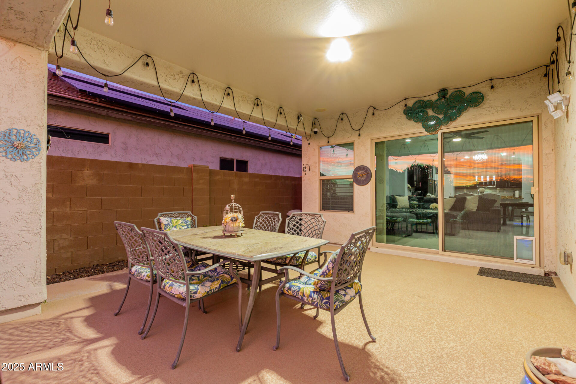 6641 West Georgetown Way Florence, AZ 85132 - Photo 30 of 35 a view of a dining room with furniture and window