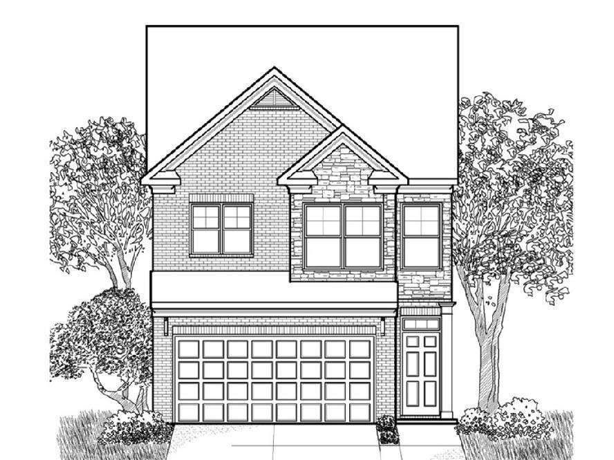 front view of a house