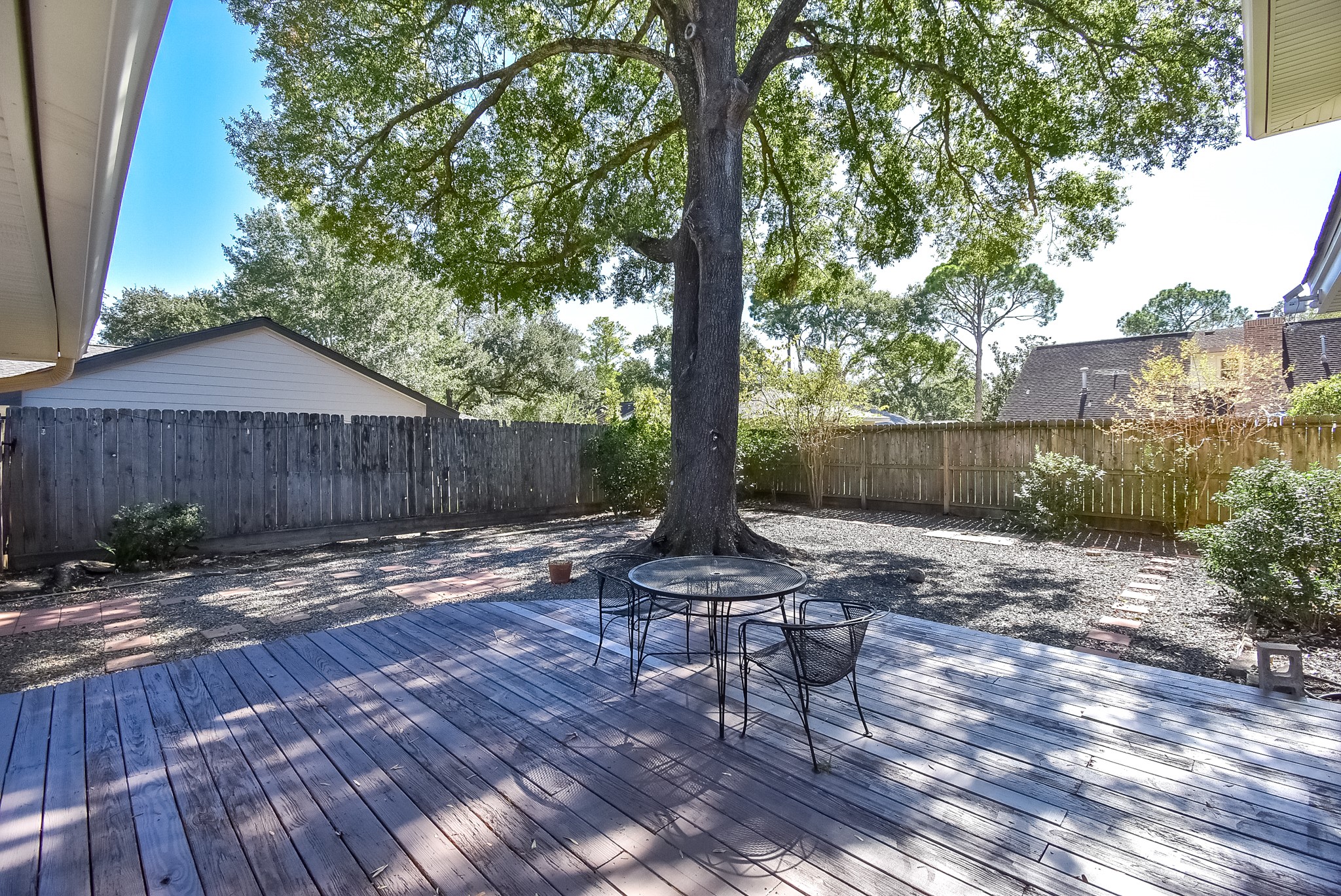 12435 Shepherds Ridge Drive Houston, TX 77077 - Photo 41 of 47 a view of a backyard with a swing