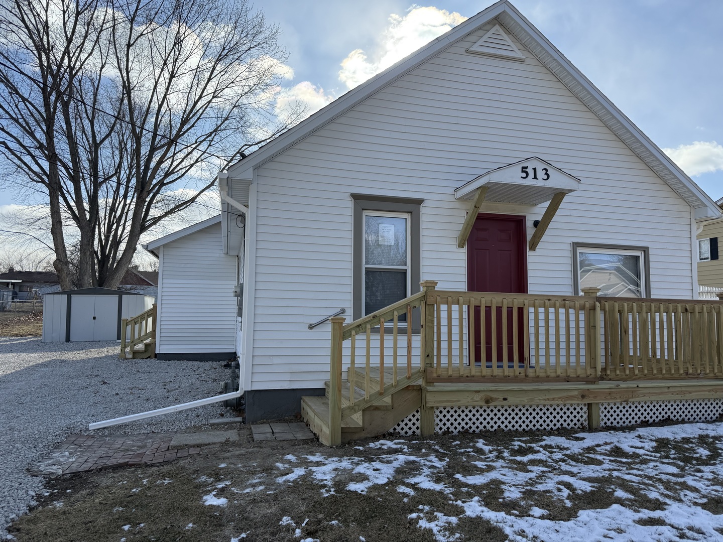 513 Barney Riva Street Dalzell, IL 61320 - Photo 1 of 39 a side view of a house