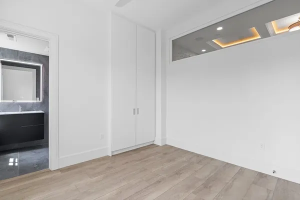 a view of empty room