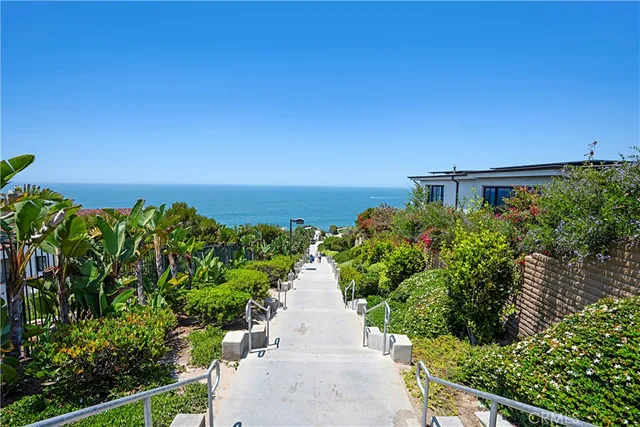 a view of a city street from a building