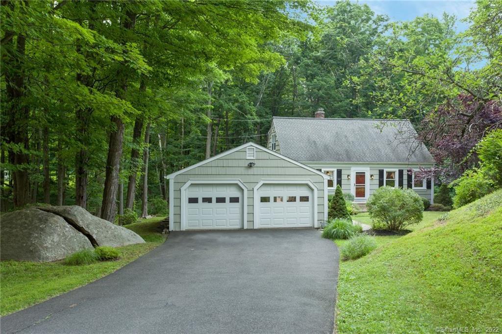 32 Tally Ho Road Ridgefield, CT 06877 - Photo 1 of 1 a view of a white house with a big yard plants and large trees