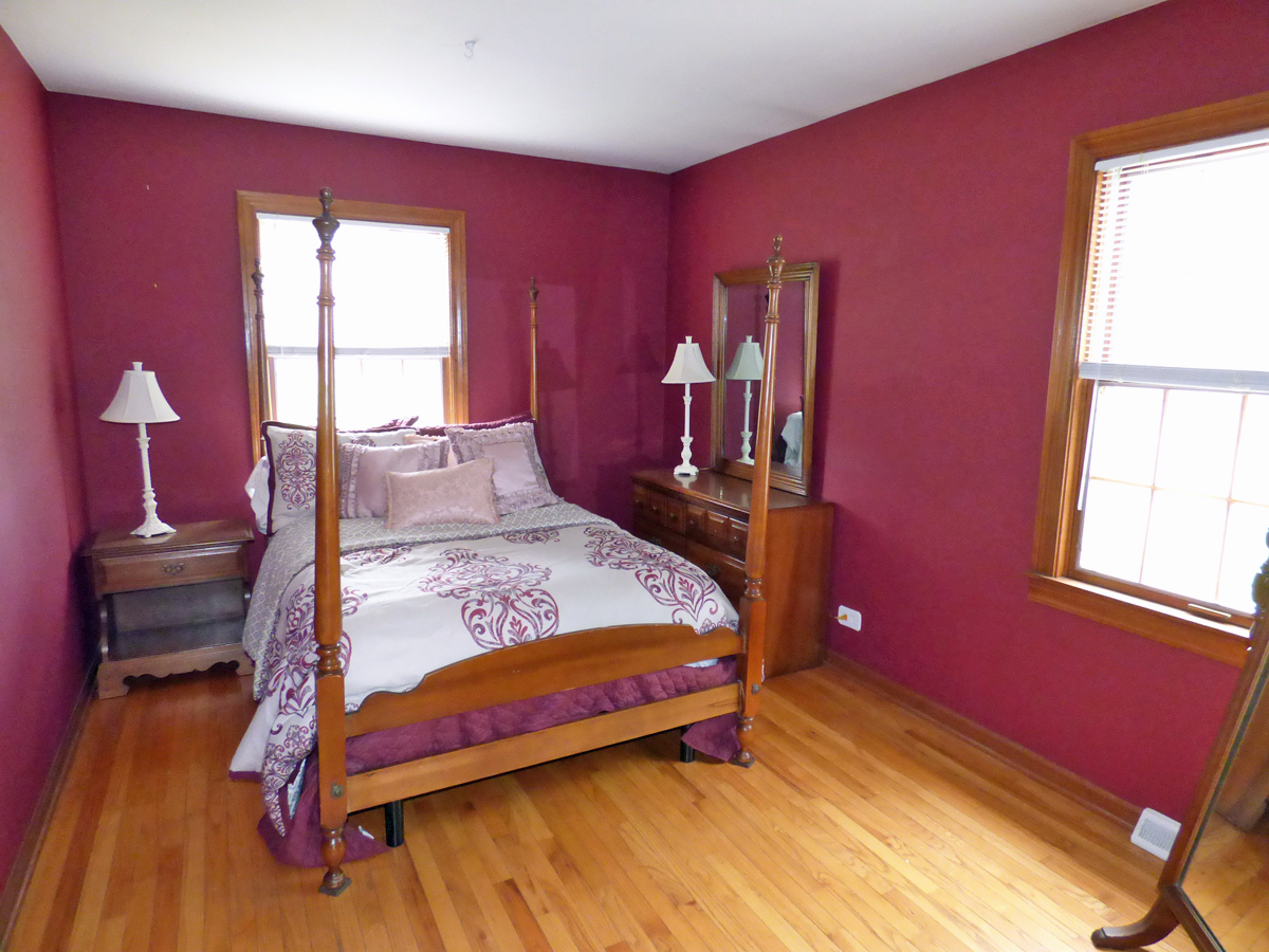 41W121 Whitney Road St. Charles, IL 60175 - Photo 16 of 35 a bedroom with a bed and wooden floor