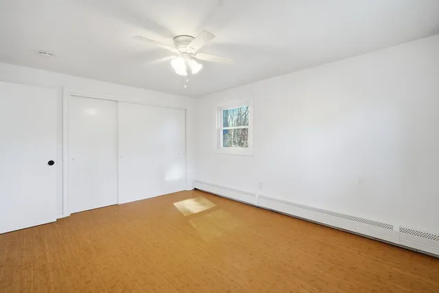 wooden floor in an empty room