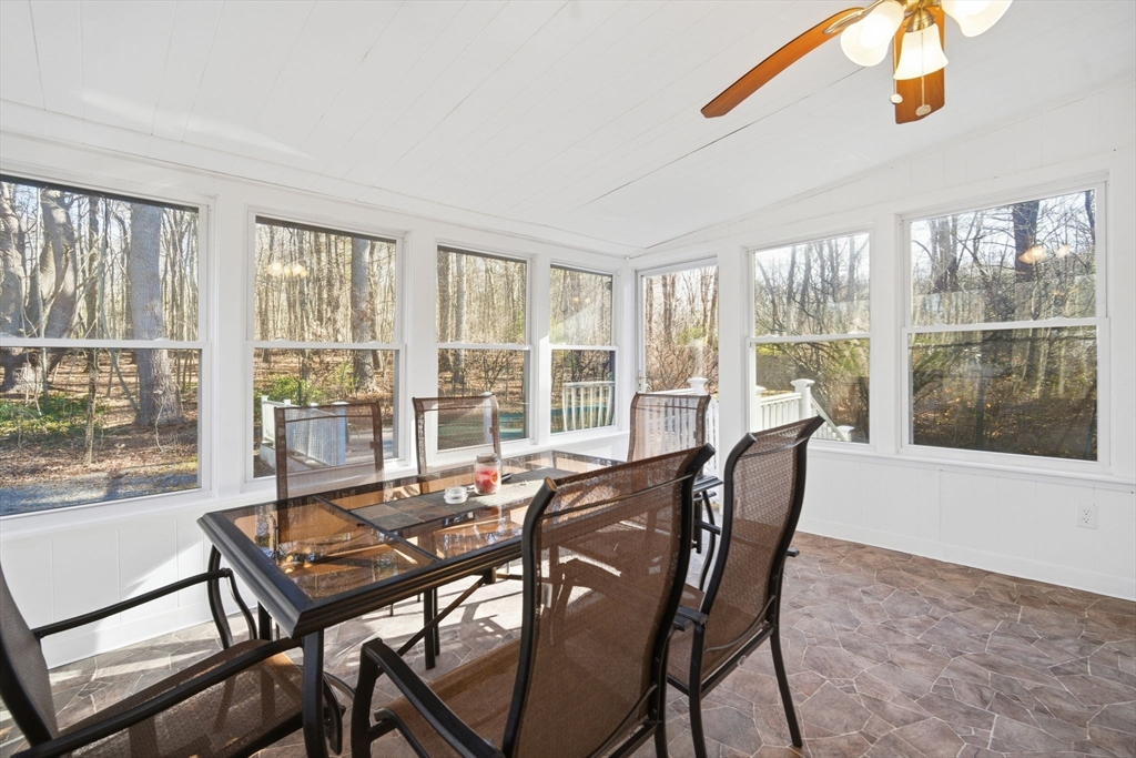 7 Fuller Road Sutton, MA 01590 - Photo 24 of 29 a view of a dining room with furniture large windows and wooden floor