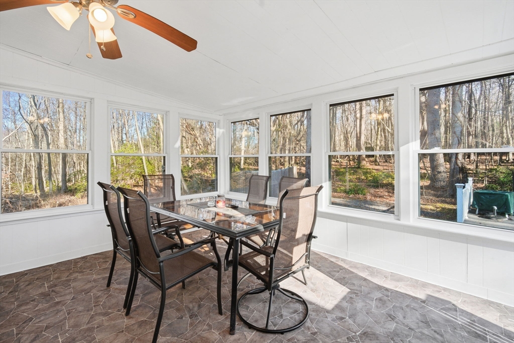 7 Fuller Road Sutton, MA 01590 - Photo 25 of 29 a view of a dining room with furniture window and outside view