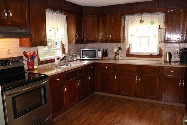 147 S Road Templeton, MA 01468 - Photo 5 of 21 a kitchen with a sink a stove and cabinets