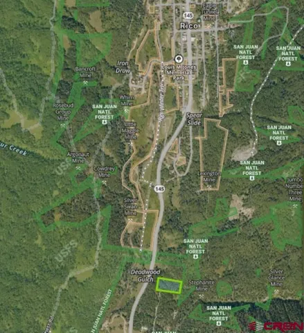 a aerial view of a residential houses