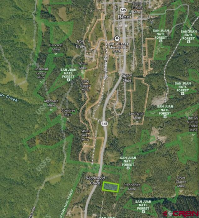 15050 145th Highway Rico, CO 81332 - Photo 7 of 8 a aerial view of a residential houses