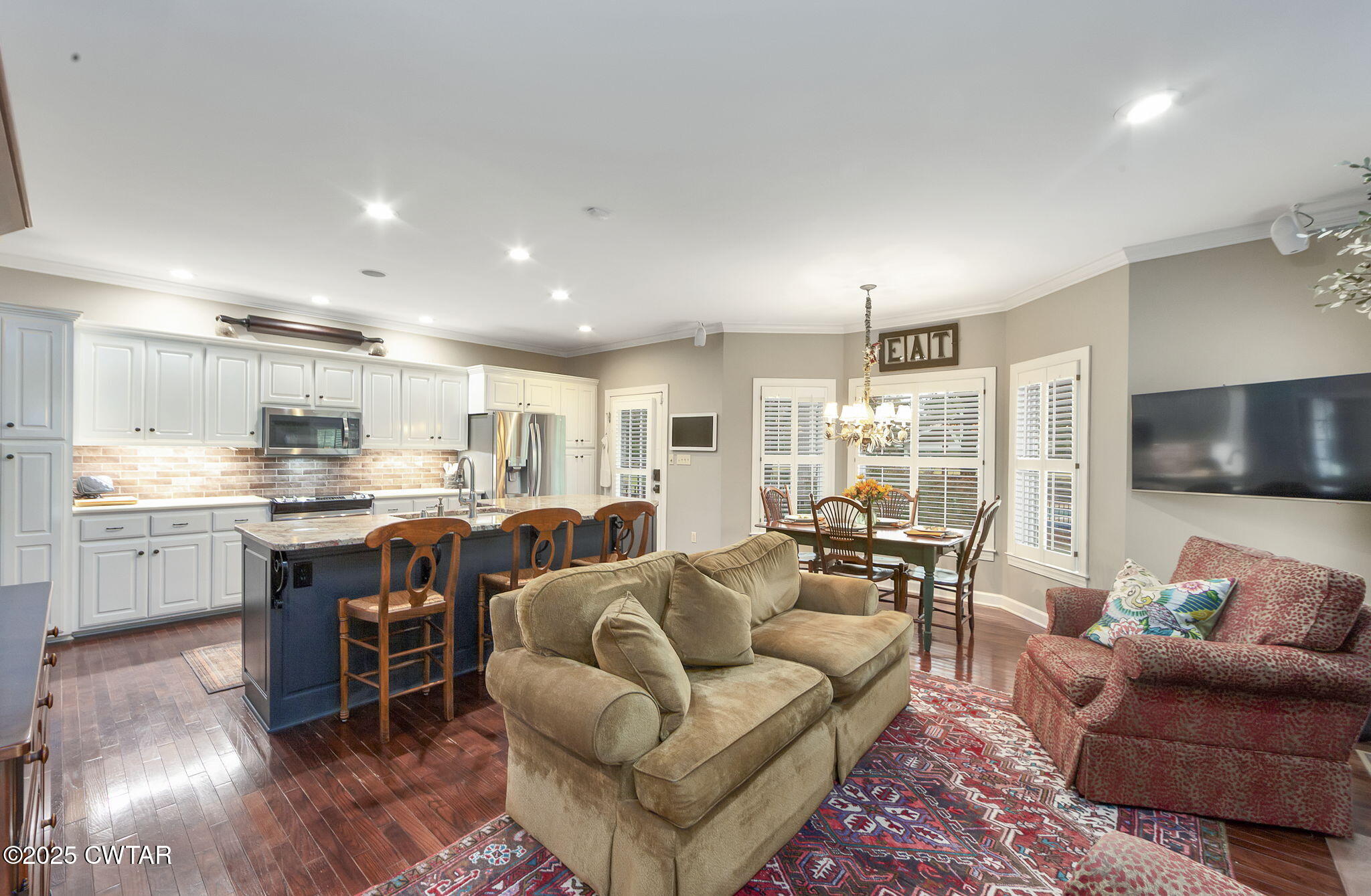 119 Bascom Road Jackson, TN 38305 - Photo 12 of 49 a living room with furniture and view of kitchen