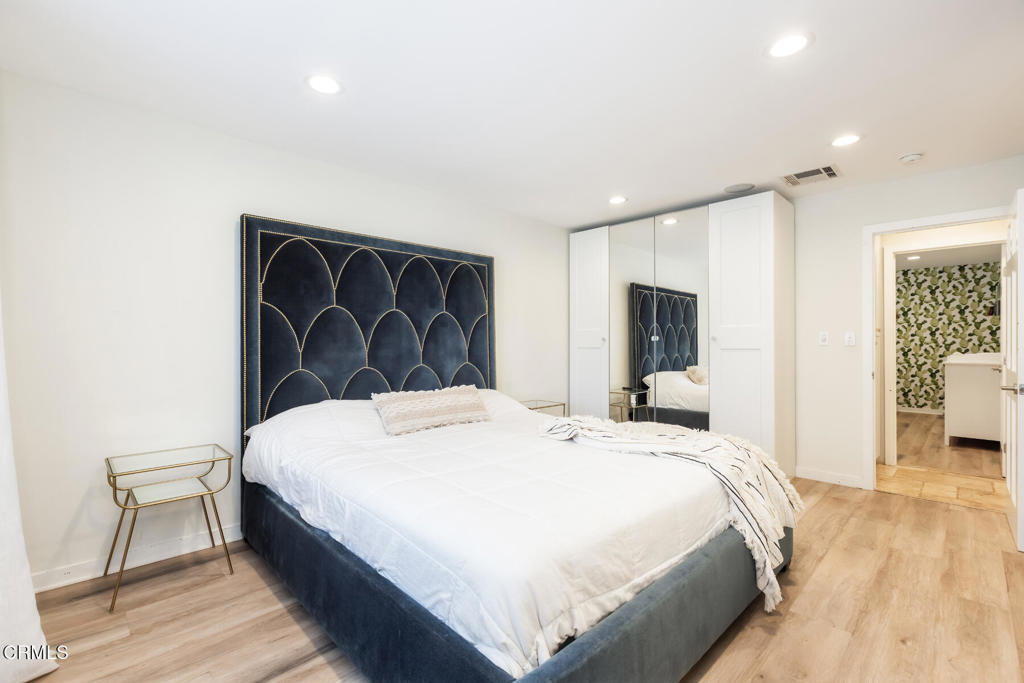 3623 St Elizabeth Road Glendale, CA 91206 - Photo 31 of 52 a bedroom with a bed and a closet