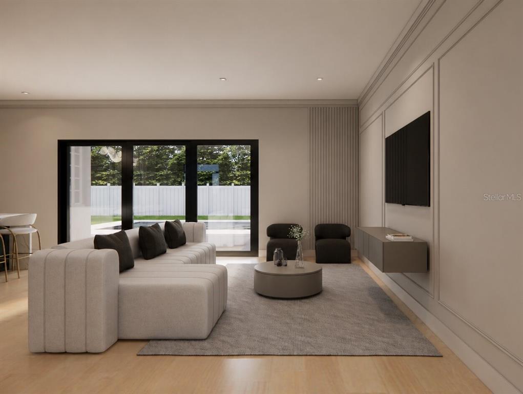 2501 Cole Road Orlando, FL 32803 - Photo 6 of 14 a living room with furniture and a large window