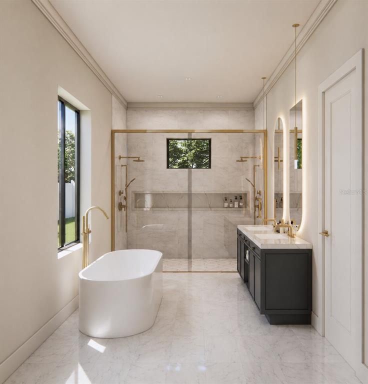 2501 Cole Road Orlando, FL 32803 - Photo 10 of 14 a bathroom with a toilet sink and mirror