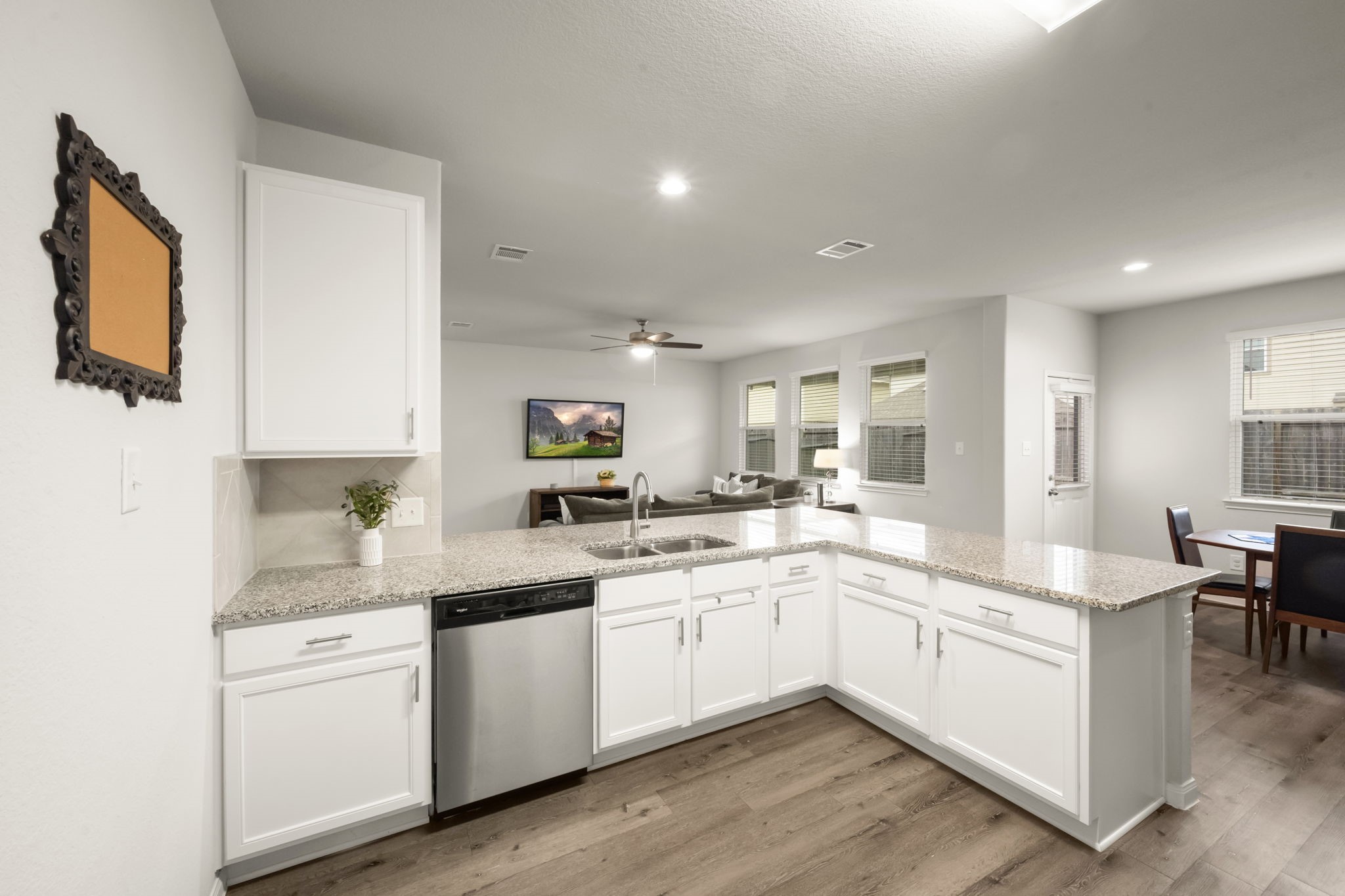 4915 Blue Jacaranda Way Spring, TX 77373 - Photo 11 of 30 Plenty of room for several cooks in the kitchen.