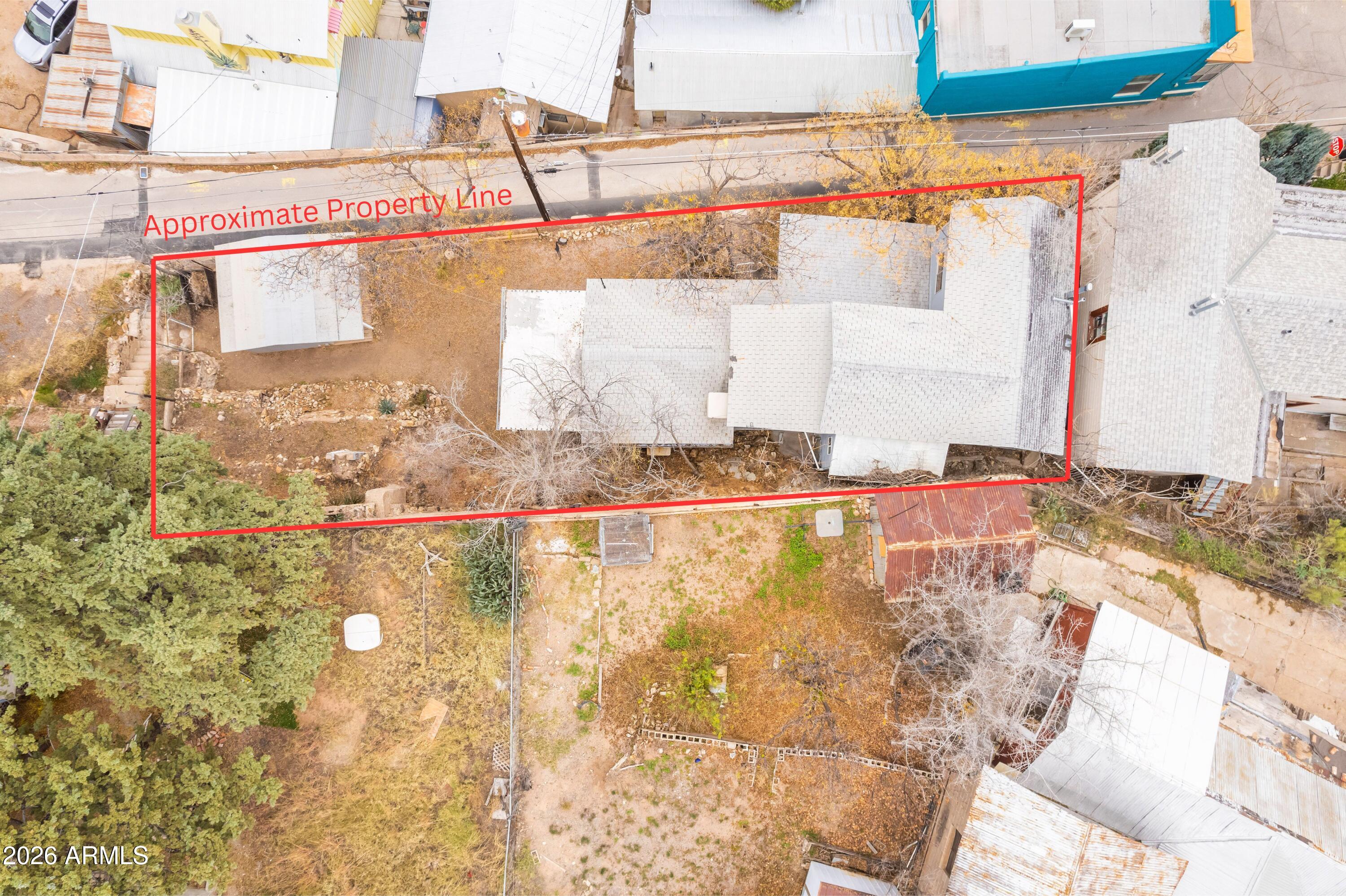 106 Opera Drive Bisbee, AZ 85603 - Photo 32 of 36 Approximate Property Line