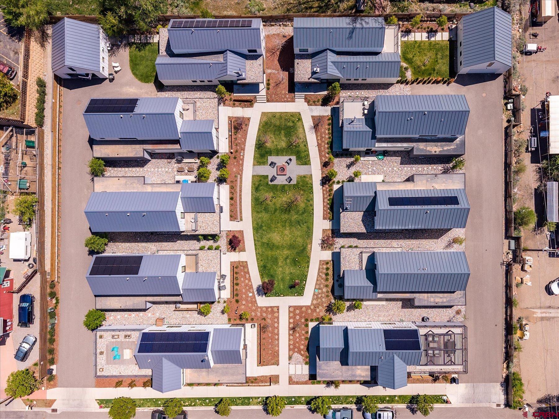 73 Jameson Drive Durango, CO 81301 - Photo 38 of 43 front view of the houses