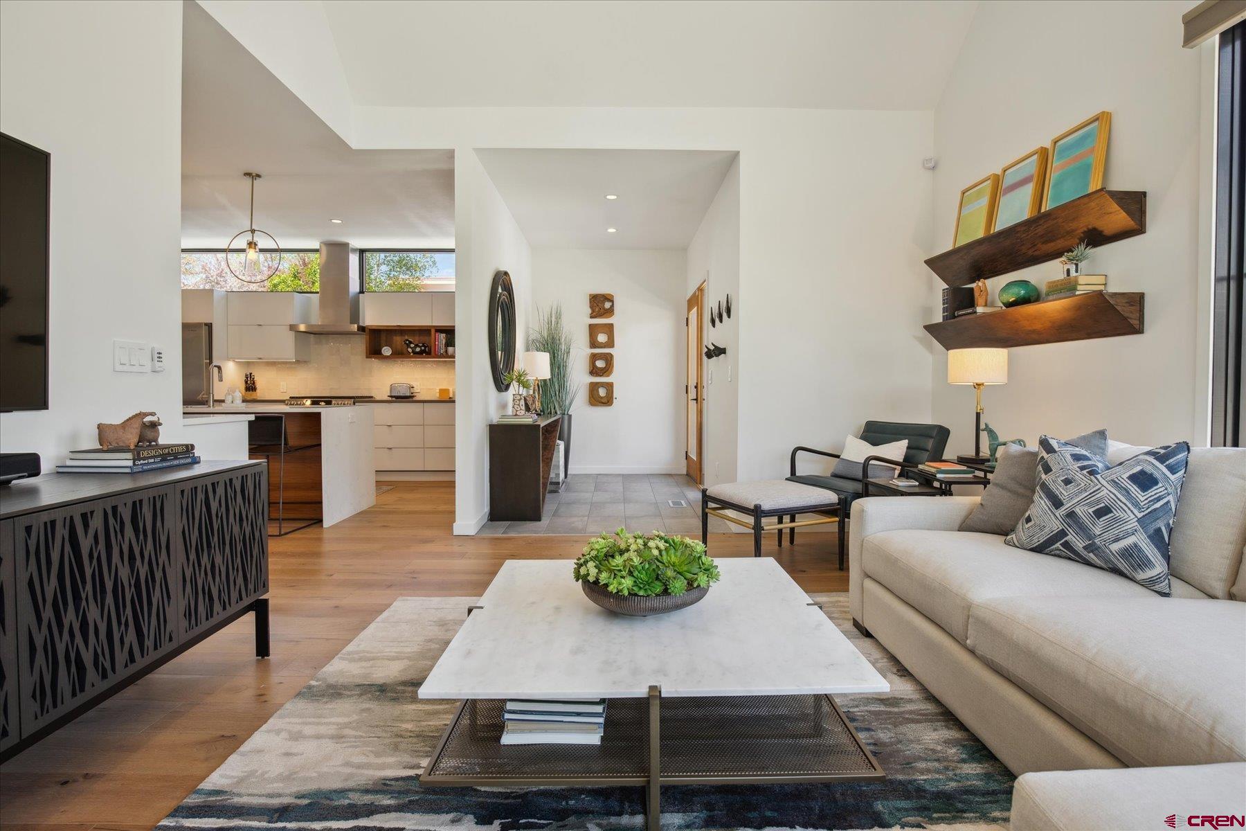 73 Jameson Drive Durango, CO 81301 - Photo 5 of 43 a living room with furniture and a dining table