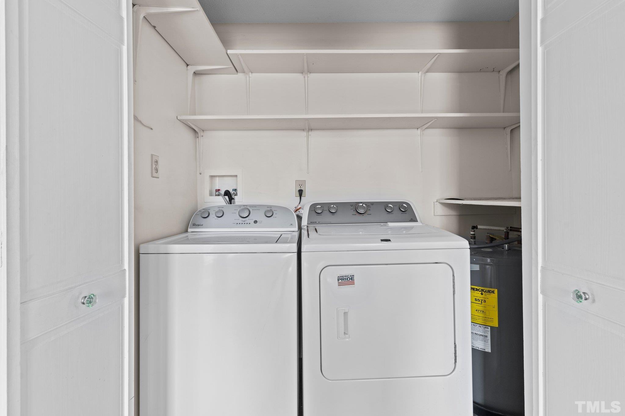 2929 Wall Store Road Garner, NC 27529 - Photo 26 of 59 a utility room with dryer and washer