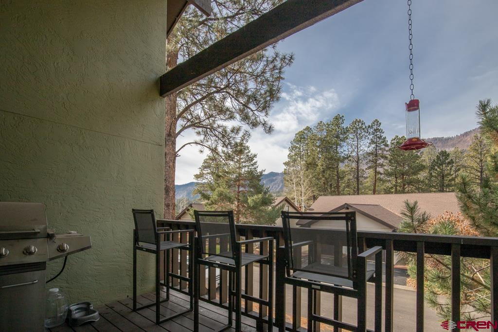 306 Hogan Circle Durango, CO 81301 - Photo 12 of 39 a view of a balcony with furniture