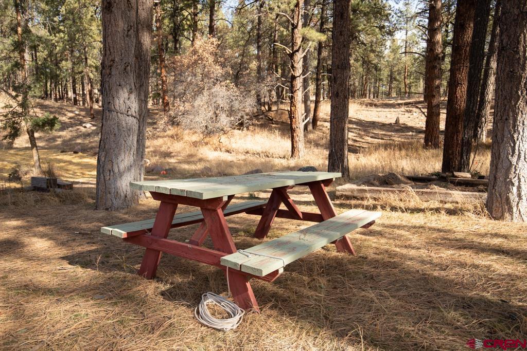 306 Hogan Circle Durango, CO 81301 - Photo 24 of 39 a view of a backyard with a patio