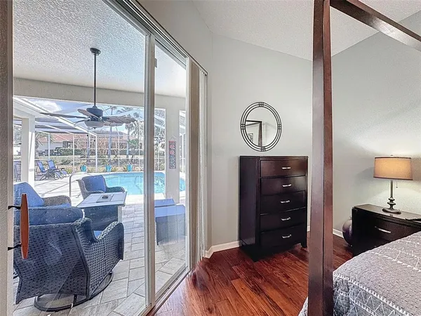 a bathroom with a tub and a sink