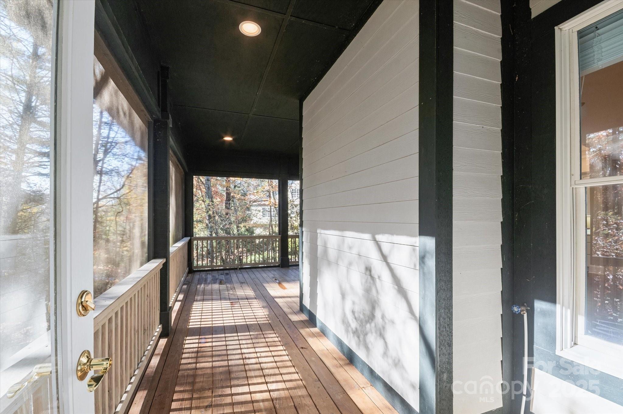 186 Camptown Road Brevard, NC 28712 - Photo 8 of 38 a view of a porch