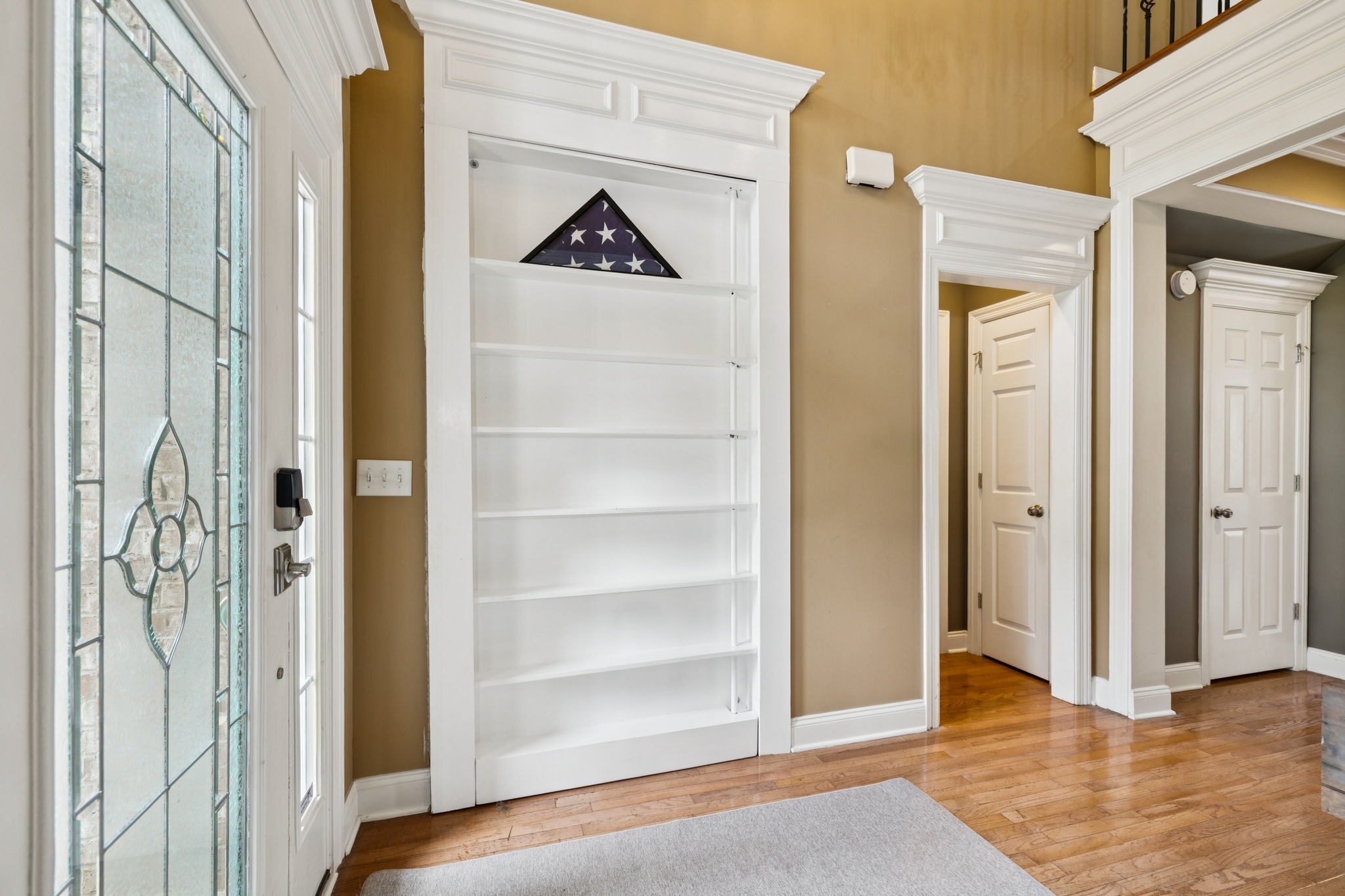 3002 Stow Crossing Murfreesboro, TN 37128 - Photo 16 of 75 a view of a hallway with wooden floor and closet
