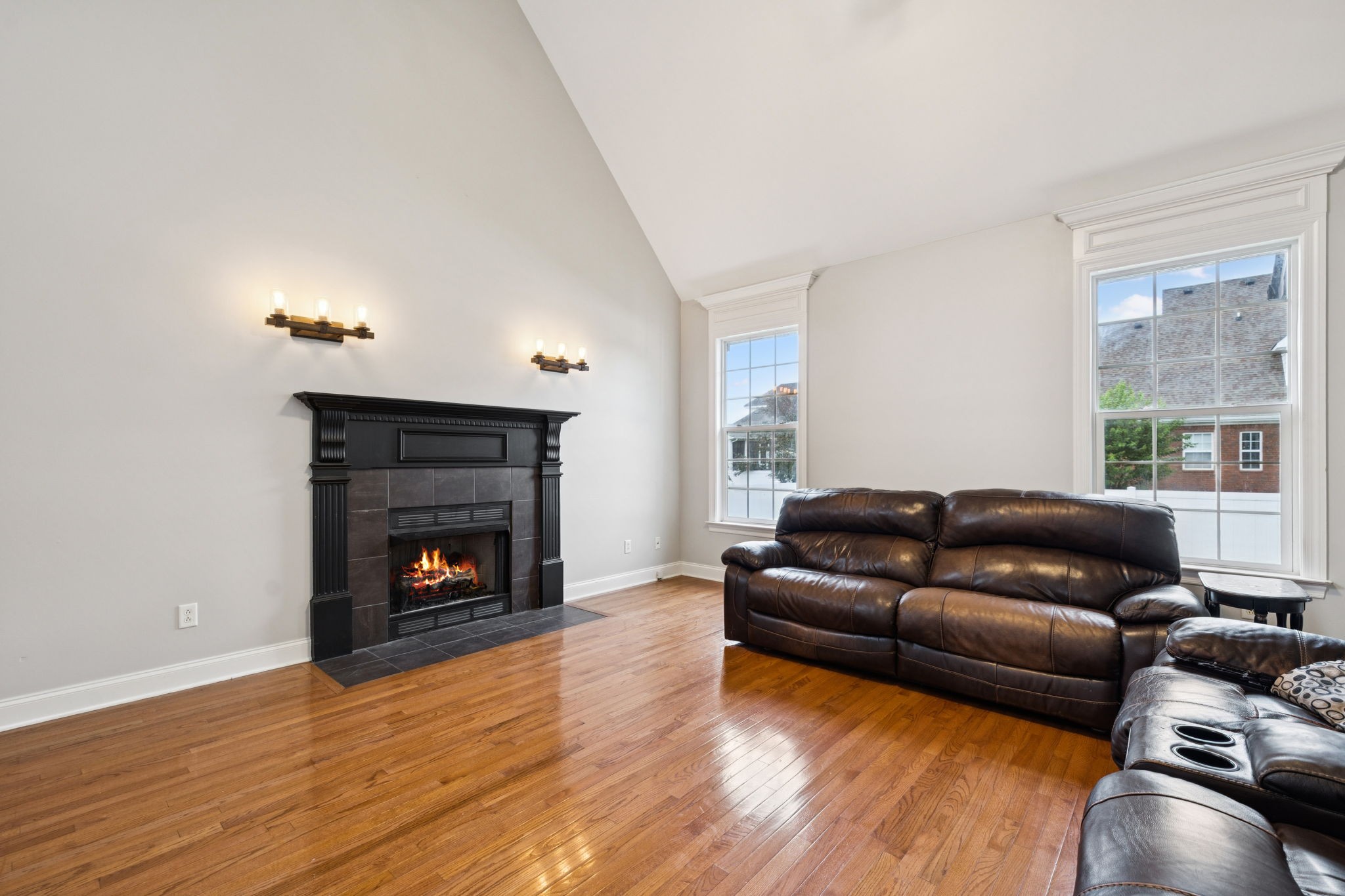 3002 Stow Crossing Murfreesboro, TN 37128 - Photo 23 of 75 a living room with furniture and a fireplace